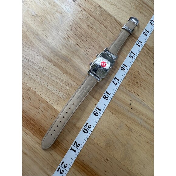 Michele Art Deco Watch  .68 Ct Diamond Vintage Inspired Luxury, Old Money, Dual - Picture 5 of 16